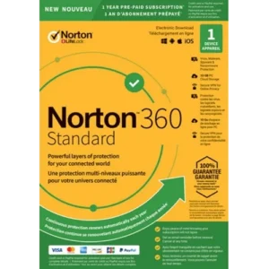 Norton 360 Standard – 1-Year / 1-Device